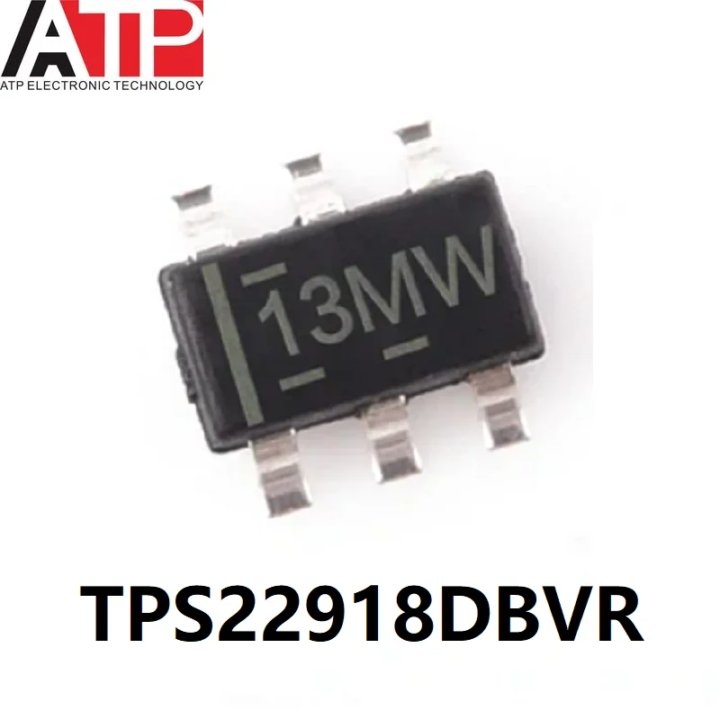 (10 шт.) новый оригинальный TPS22918DBVR, 13 МВт, микросхема, переключатель PWR N-CHAN 1:1
