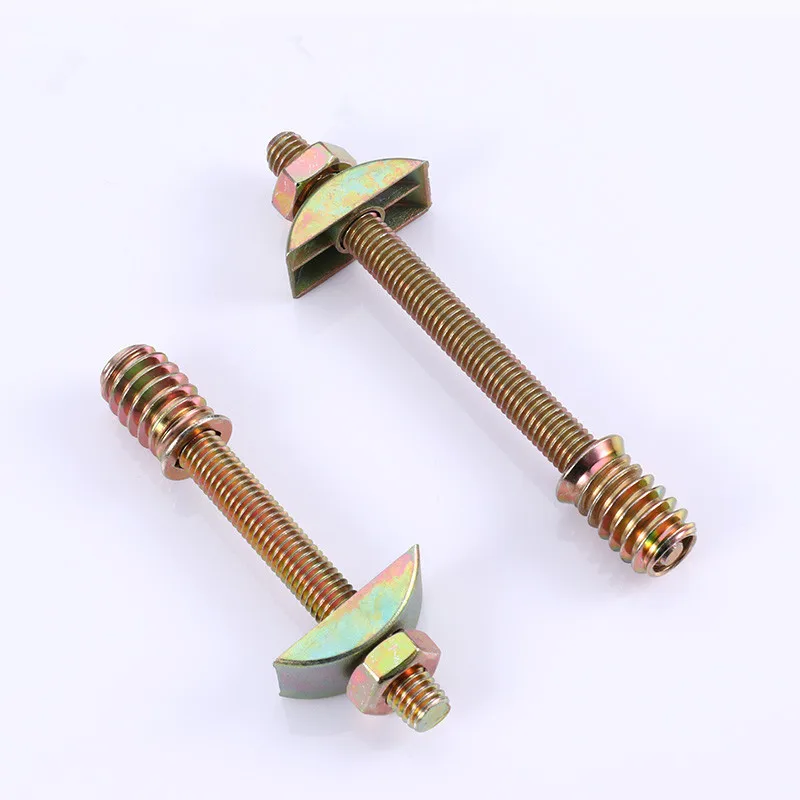 

Bedside Barrel Bolt Latch Connection Screw 4 In 1 Office Desk Connecting Fittings Assembly Cabinet Connector Screw Hardware
