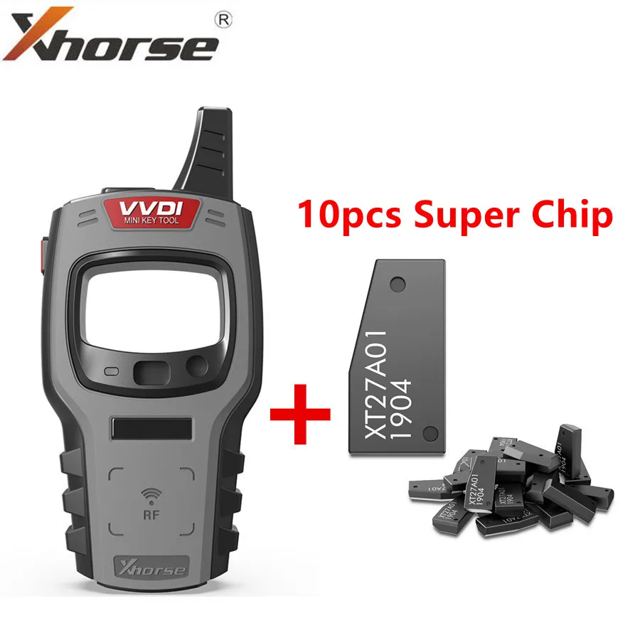 

Xhorse VVDI Mini Key Tool Remote Key Programmer Global Version With Free 96bit 48-Clone Function Get 10pcs Super Chip/20pcs ID48