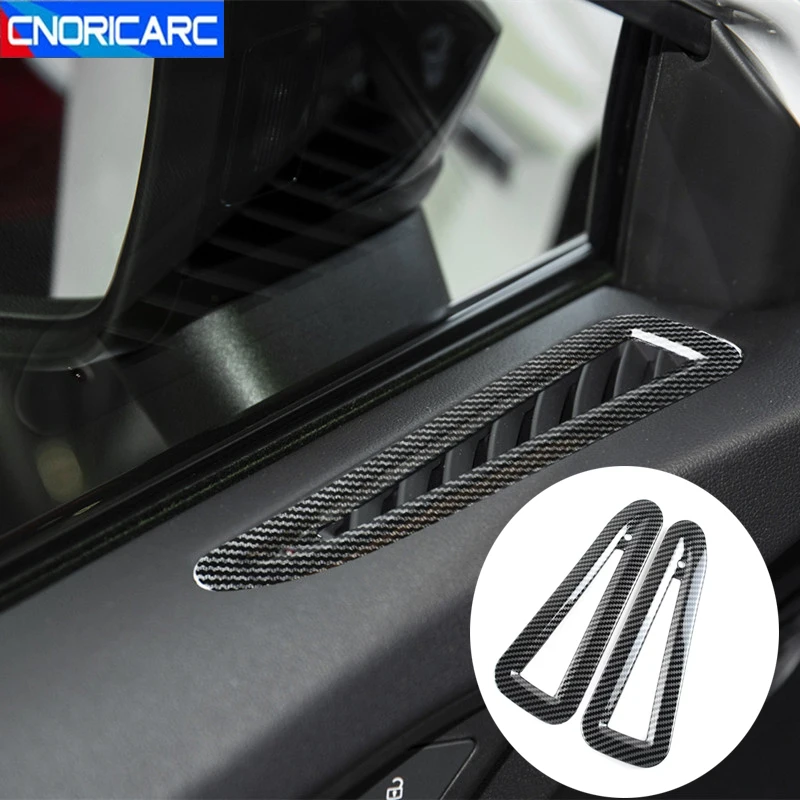 

Car Accessories Front Door Both Side A-Pillar Air Outlet Vent Frame Trim Cover For Audi A3 2021-2022 Interior Modification