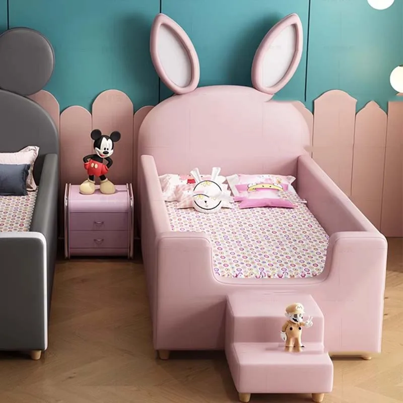 Европейская спальня двуспальная кровать мягкая водонепроницаемая кавайная