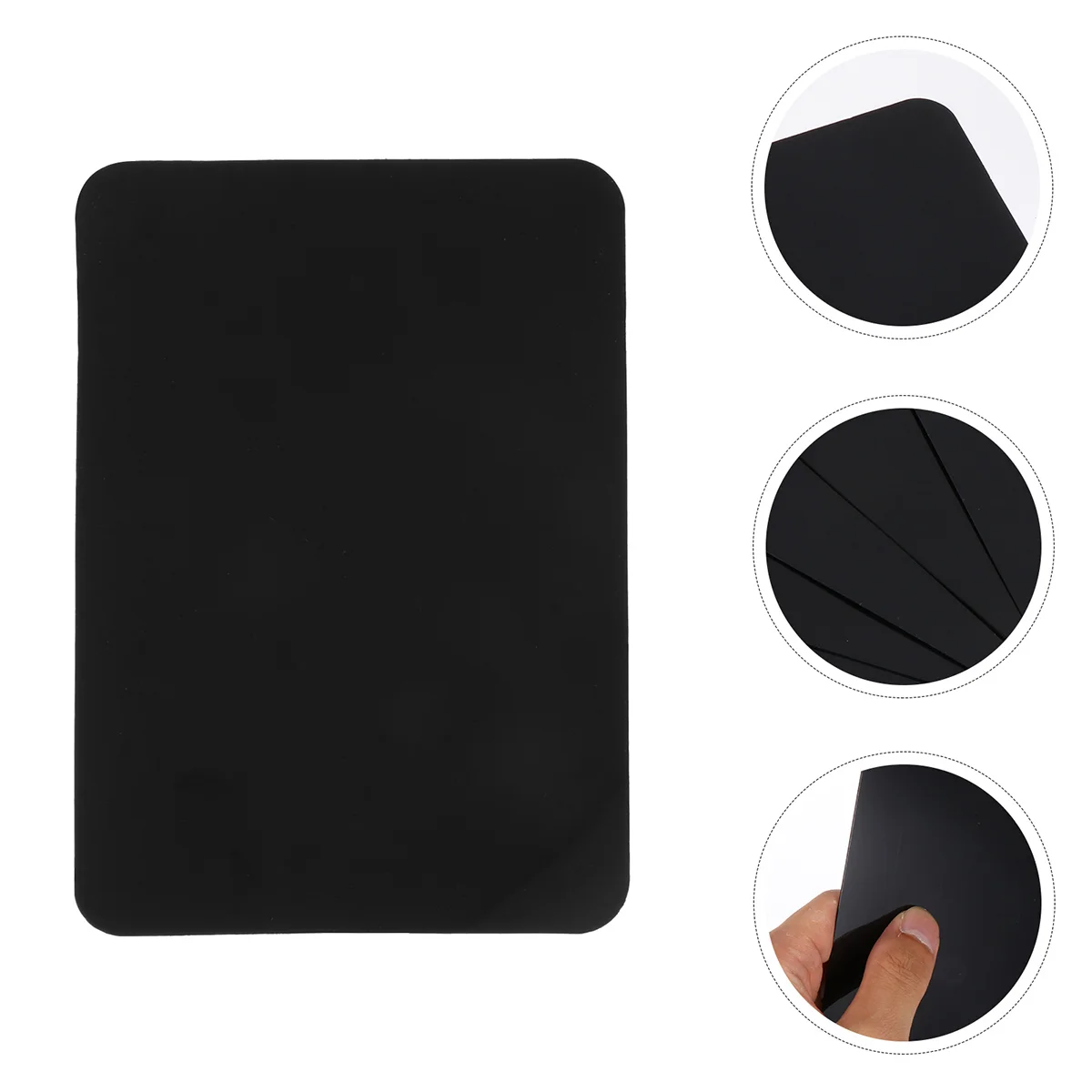 

7 Pcs Rewritable Price Board Tags Magnetic Label Holder Blackboard Boards Supermarket Chalkboards Pvc Advertising Mini Baskets