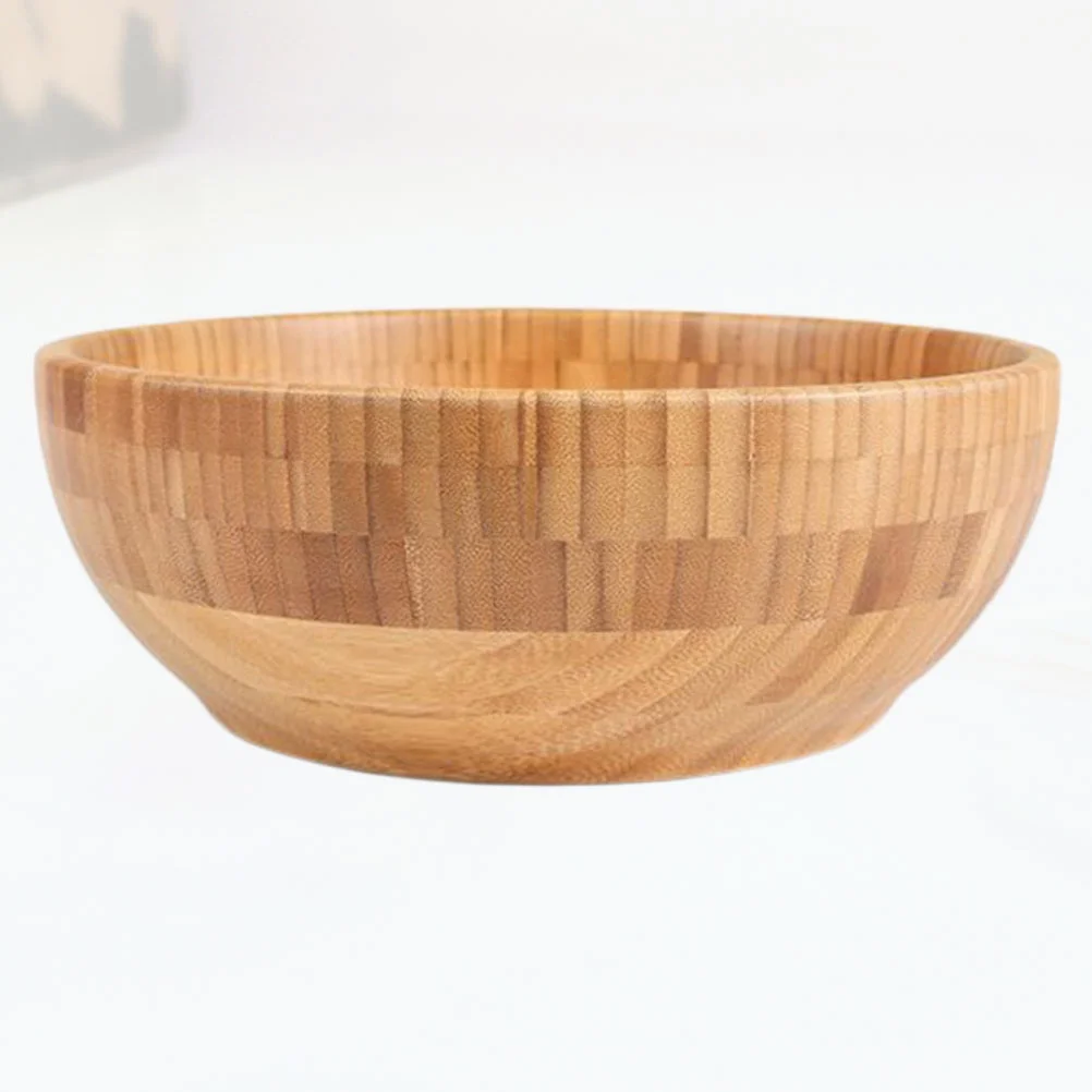

Bowl Bowls Serving Salad Wooden Wood Cereal Fruits Japanese Bamboo Salads Fruit Snack Large Pasta Soup Rice Tableware Mixing