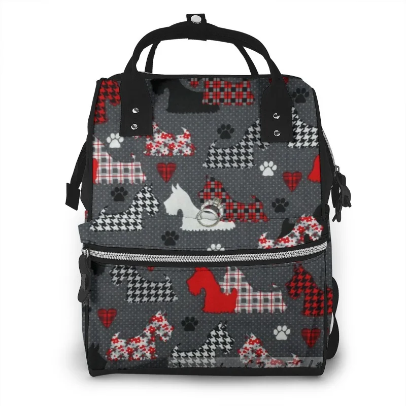 

tie Terrier Dog Print Baby Bag For Dier Bag Ba Travel aterproof Npy anging aternity Bags