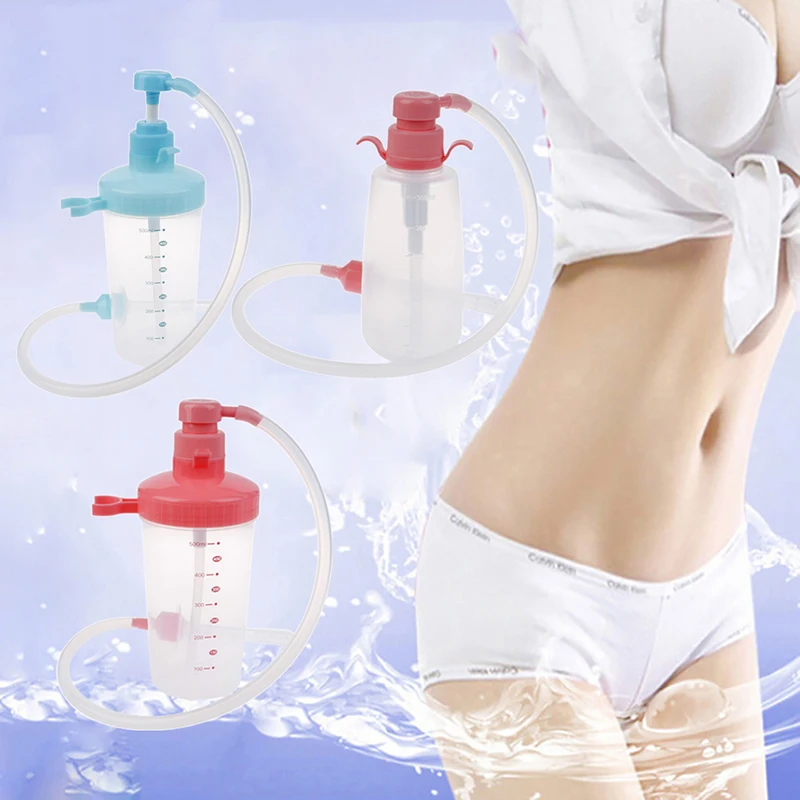 

Healthy Vaginal Clearner Anal Douche Enema Tool Reusable Medical Vagina Irrigator Ass Anus Cleaning Syringe Female Vagina Washer