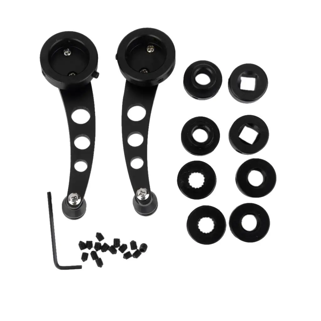 Универсальный автомобильный комплект рукоятки для намотки окон алюминиевое