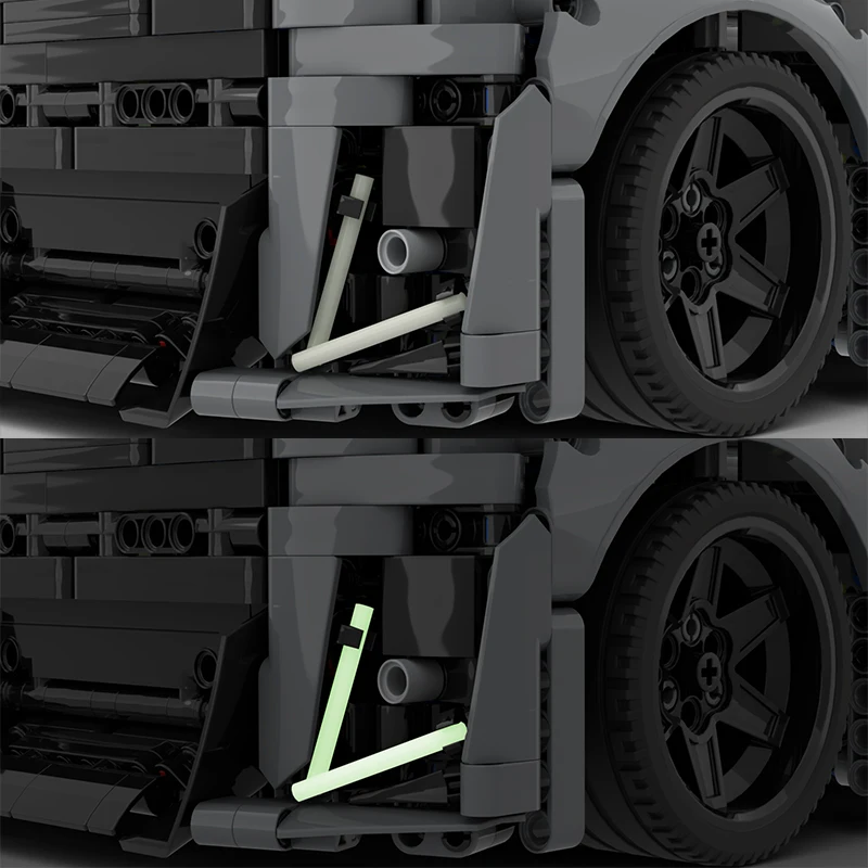 Новинка 1670 шт. технический Железный рыцарь тяжелый грузовик мод от 42126 MOC сборный