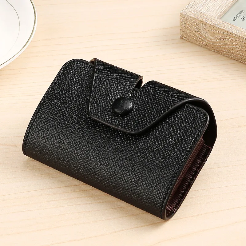 

Multifunctional Card Holder Men's and Women's Genuine Leather Card Holder ID Card Bank Card Holder