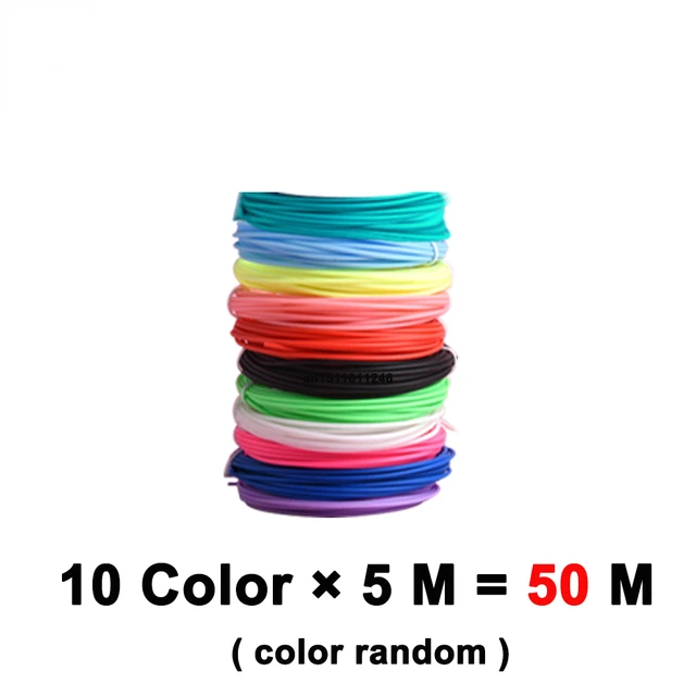 

PLA Filament for 3D Pen Filament 10/20 Rolls 5M 10M Diameter 1.75mm 100M Plastic Filament for 3D Pen 3D Printer Pen Replacement