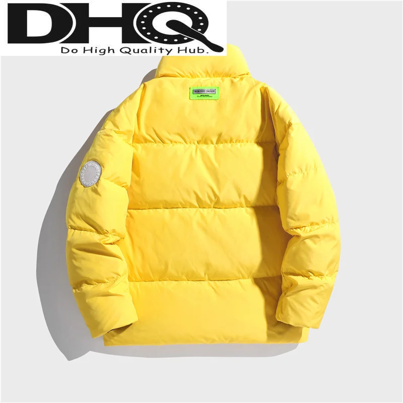 

Универсальная мужская Молодежная пуховая куртка с воротником-стойкой Vitality, пуховик унисекс, зимняя высококачественная трендовая свободна...