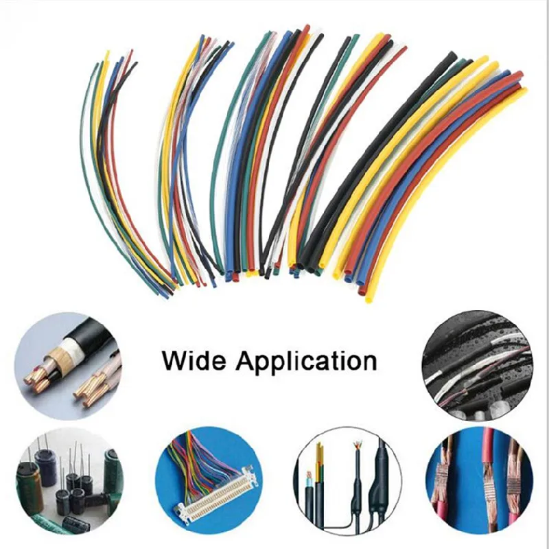 1/5M Heat Shrink Tube Wires Shrinking Wrap Tubing Wire Connect Cover Protection Cable Electric Cable Waterproof Shrinkable 2:1 images - 6