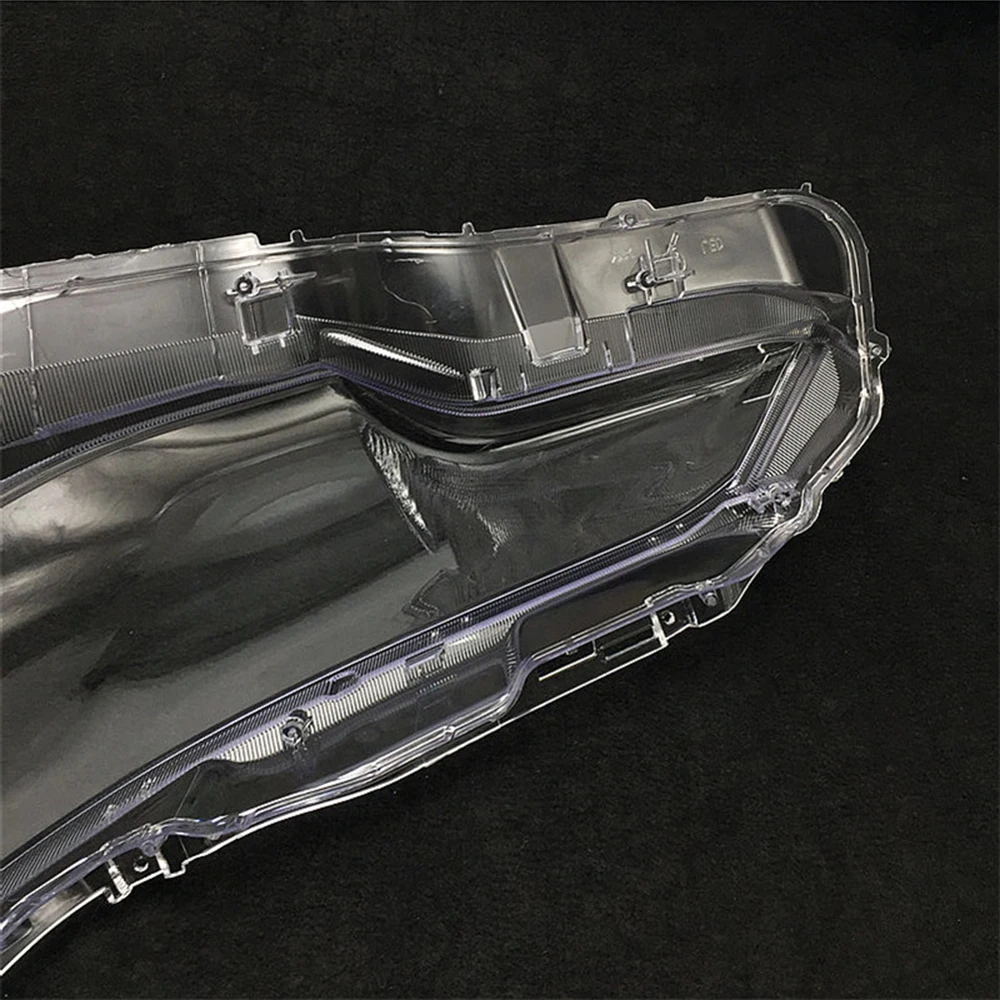 Для Toyota Fortuner 2016~2020 Penutup Lampu Depan Butik Transparan Lampshdade Omar C privсное стекло Ganti Lensa Asli