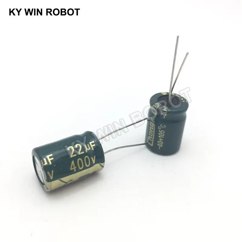 10 шт. Алюминиевый электролитический конденсатор 22 мкФ 400 В 13*17 мм радиальный