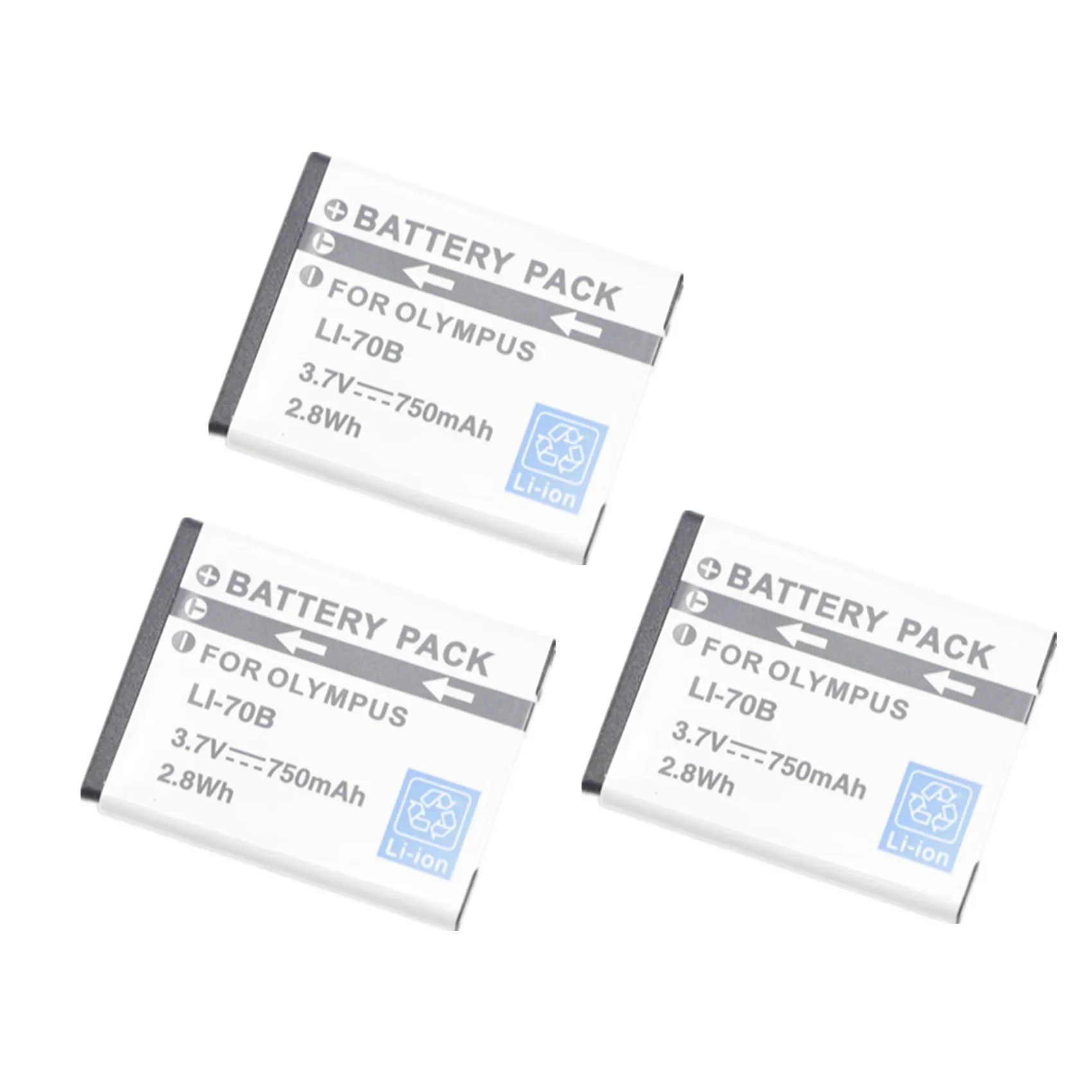Аккумулятор Li-70B для Olympus VG-110 VG-120 VG-130 VG-140 VG-145 X-940 X-990