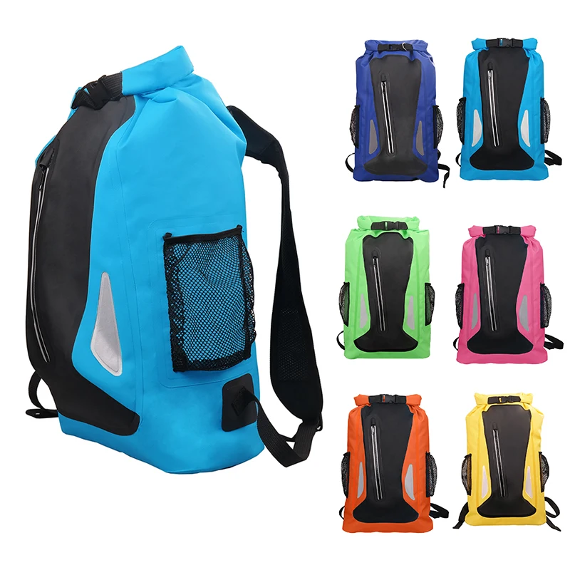 25L 500D PVC Waterproof Dry Bag River Trekking Backpack Outdoor Hermobag Duffel Rafting Sports Drybag Kayak Hermetic Boating Bag