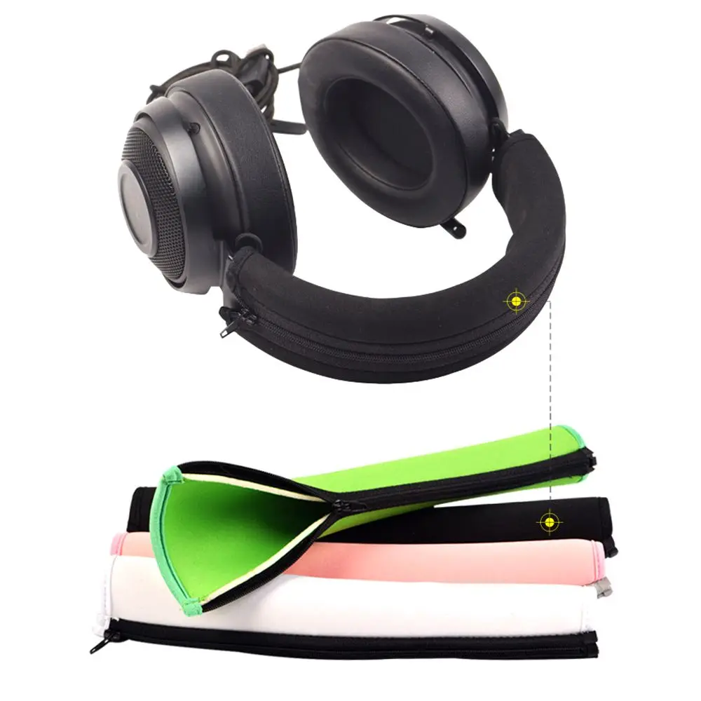 

New Washable Foam Headset Headband Cover Headphone Head Beam Pad Replacement For Razer Kraken PRO 7.1 V2