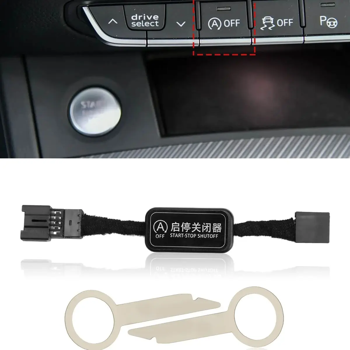 

Устройство управления автоматическим запуском и остановкой двигателя, датчик отключения, отмена функции Auto Stop для Audi A4 S4 RS4 B9 2016 2017 2018-2024