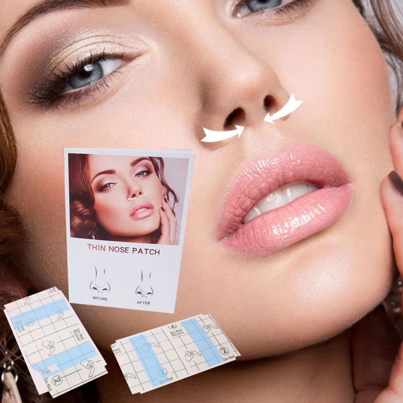 Одноразовые прозрачные невидимые наклейки для носа уход за лицом ультратонкая