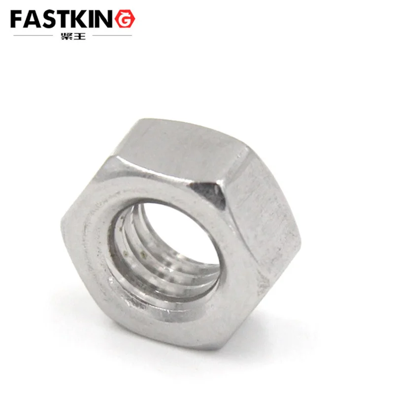 

5-20 шт./пакет M5-M12 SUS304 DIN934 Шестигранная гайка-левая резьба