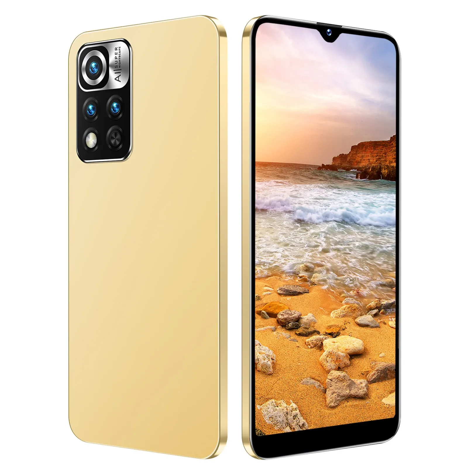 Смартфон с разблокировкой по лицу Android 8 1 задняя камера 5 Мп 6 3-дюймовый экран Waterdrop