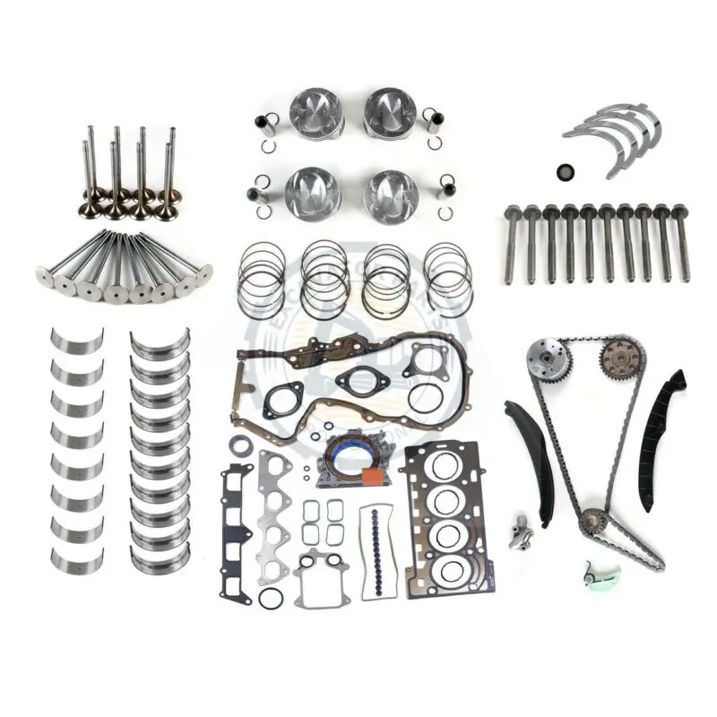 

EA111 Engine Pistons Overhaul Rebuild Kit & Valves For 1.4TSL VW Golf Audi Passat Skoda CAV CTH CNW BMY CTK EA111