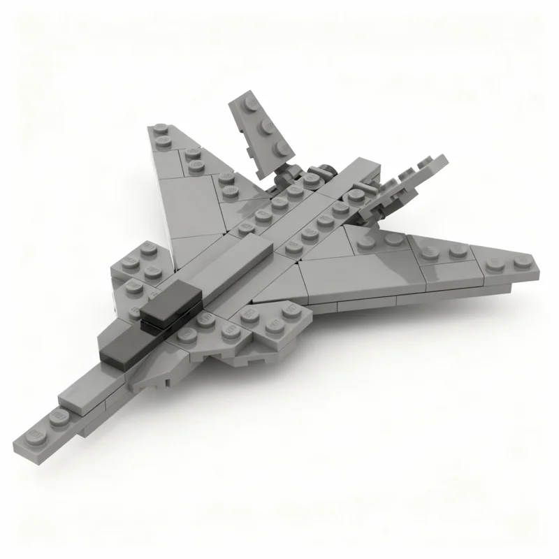 Фото 162 детали MOC XFA Ace Combat 1: Модель для сборки в масштабе, конструктор, подарки на фестиваль, креативная идея, развивающая игрушка, строительные блоки №3