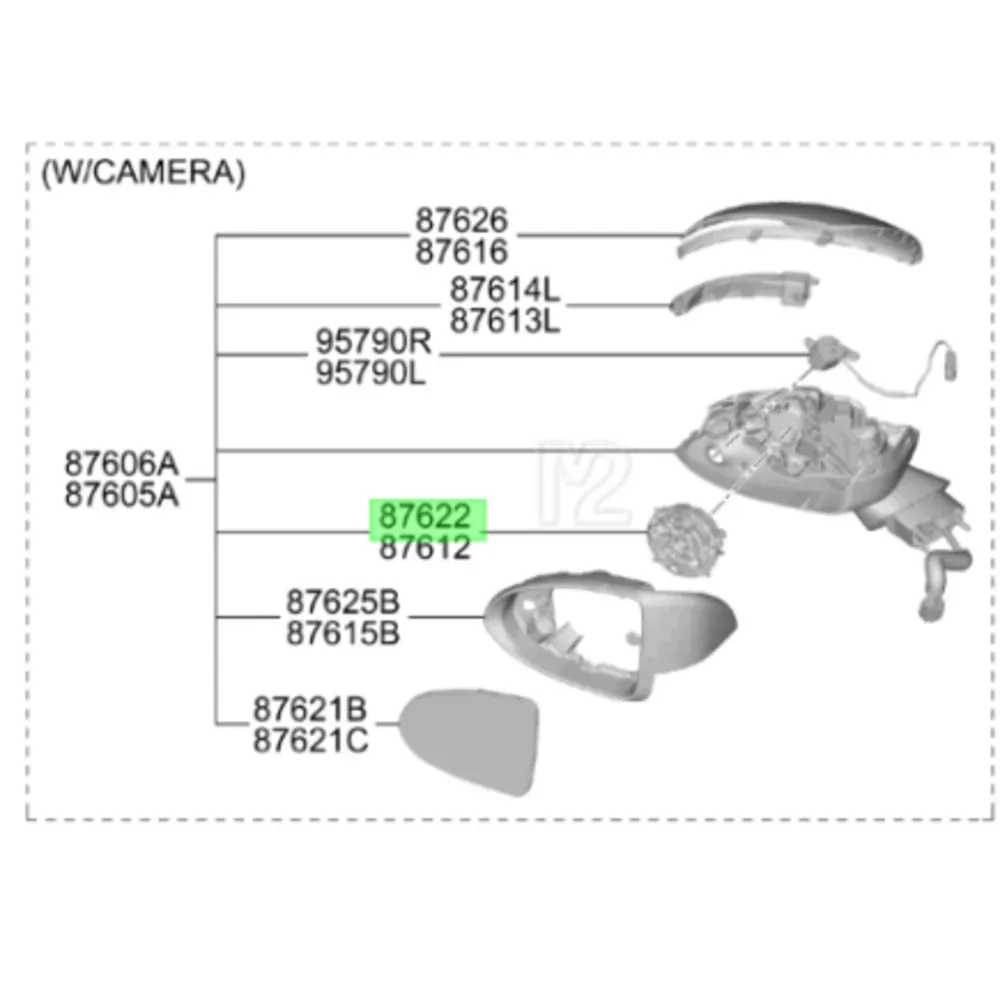 Внешний семейный двигатель правый пассажир для 2016 + Kia Seltos Soul Sportage K3 Ceed Forte Cerato K2700