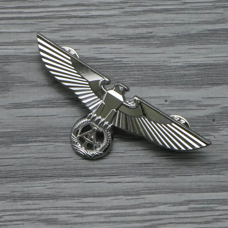 

Металлическая подвесная медаль Орёл