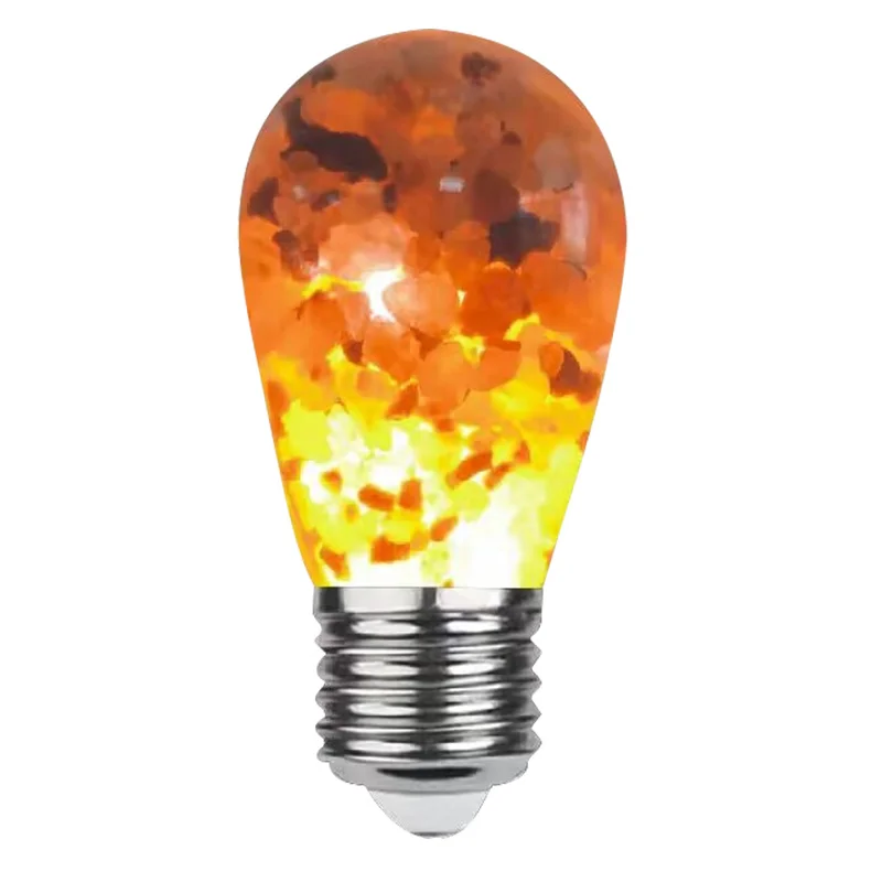 Гималайская светящаяся соляная лампа 1 шт. фотолампа 60 Вт эквивалент желтый и