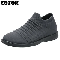 flysocks slip on sneakers for men fashion sneakers walking shoes non slip lightweight breathable mesh running shoes comfortable