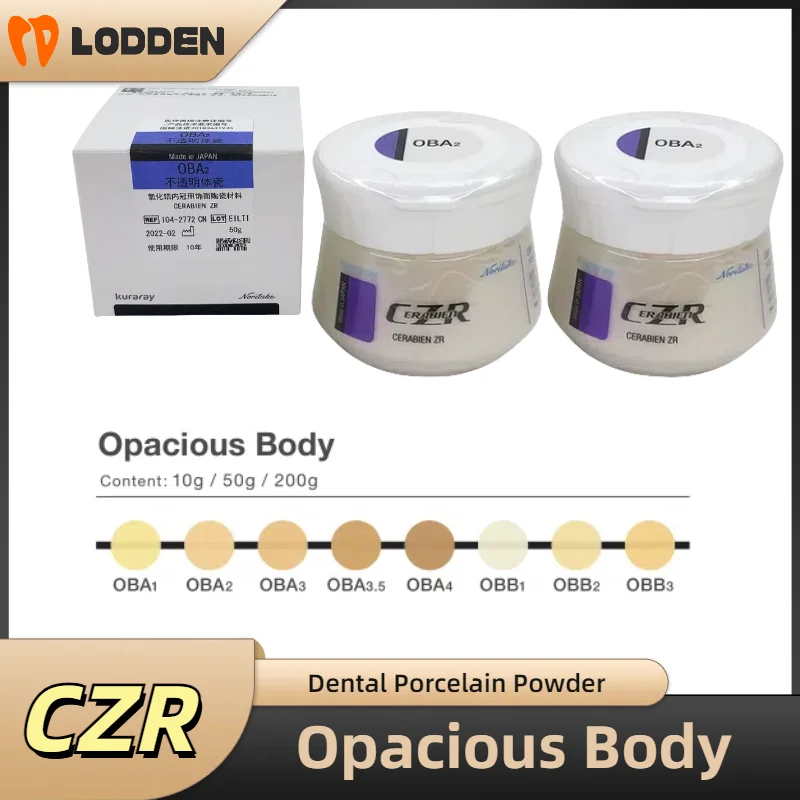 50 г стоматологический фарфоровый порошок OBA1 Kuraray Noritake CZR для керамики супер