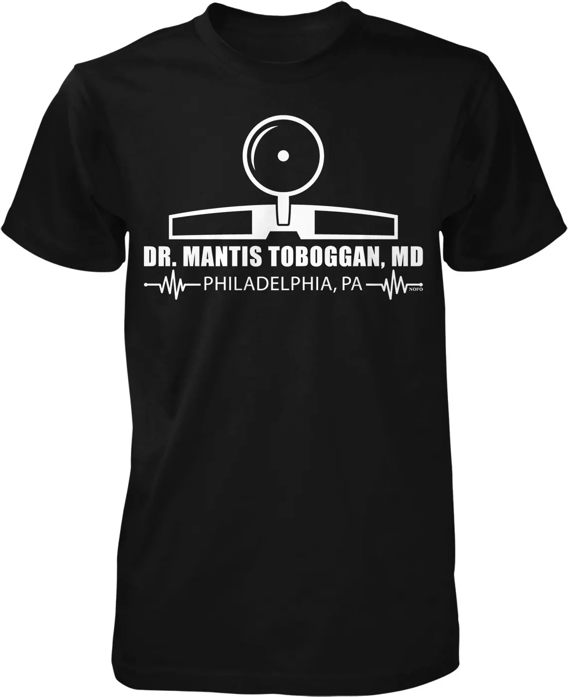 Мужская футболка Dr Mantis Toboggan MD Philadelphia PA NOFO_02788