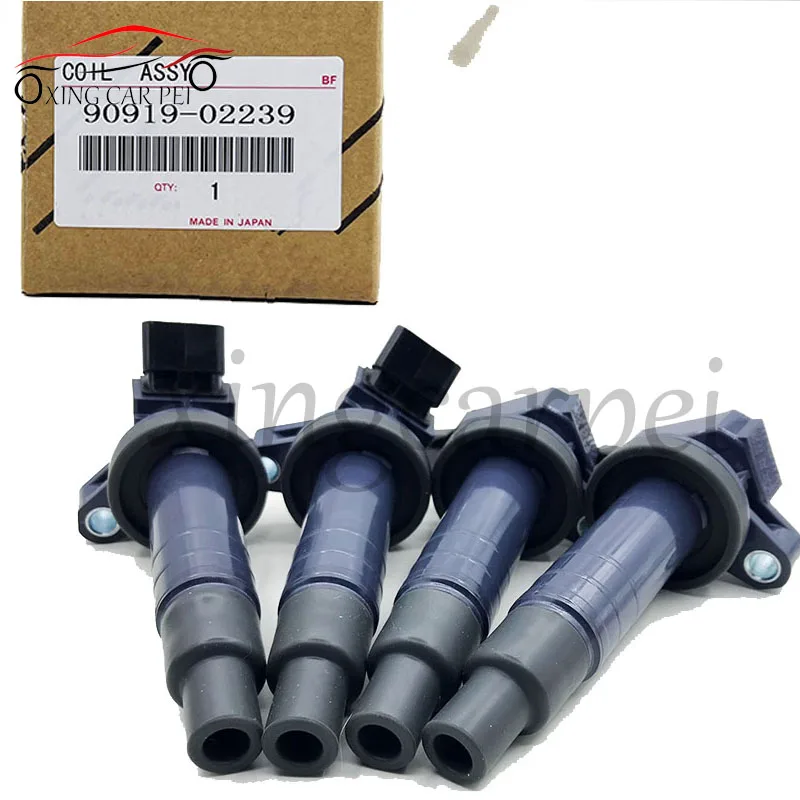 1-4 шт. 90919-02239 катушки зажигания 90919-02262 для Chevrolet Prizm Toyota Celica GT Corolla Matrix MR2 90919-T2002