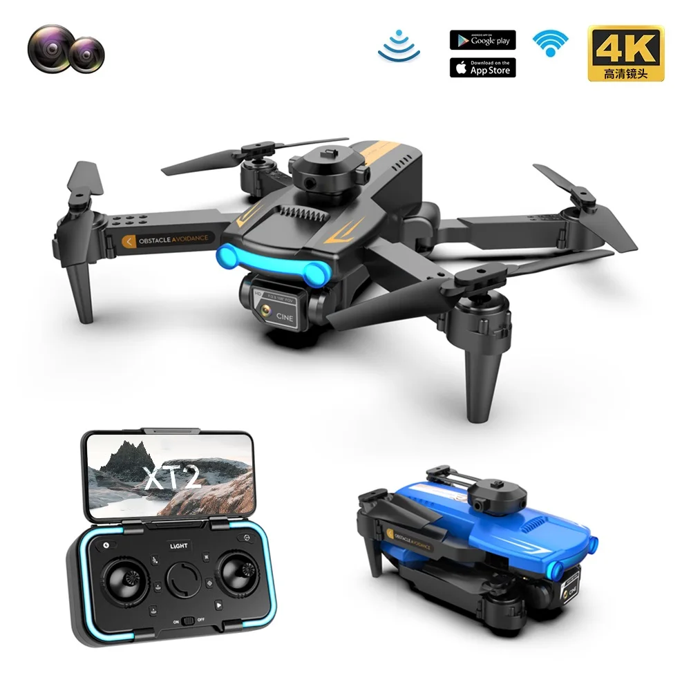 

MMBL Mini Drone 4K HD Dual Camera WiFi Fpv Four Side Obstacle Avoidance Foldable RC Quadcopter Toys Six-Axis Gyroscope Dron Toy