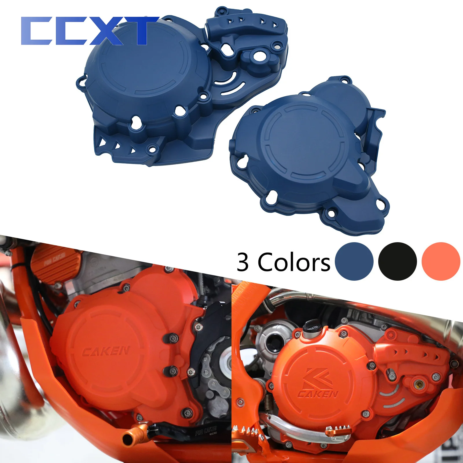 

Motorcycle Plastic Ignition Guard Cover Clutch Protector For KTM EXC SX XC XCW 250 300 2019-2022 For Husqvarna TC TE 250i 300i