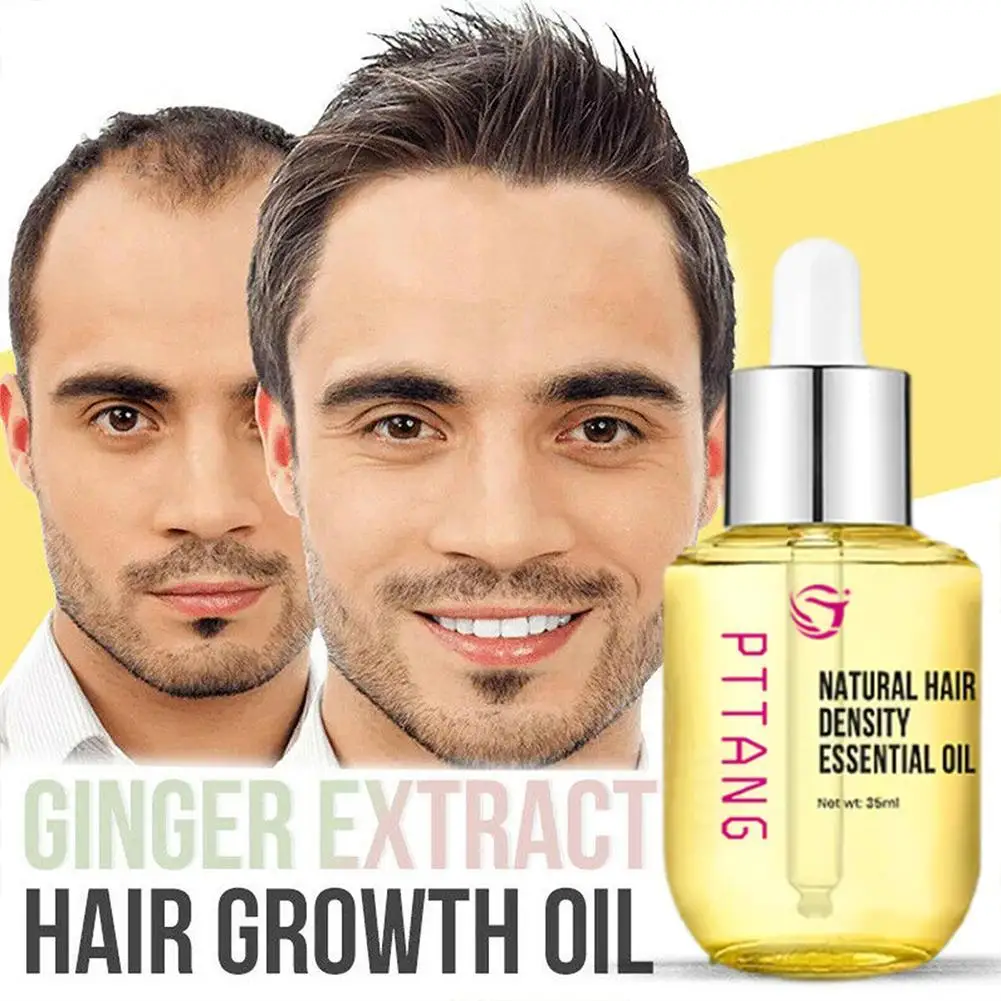 

PURC 35ml Products Ginger Thickening Prevent Hair Loss serum Oil Scalp Treatments for Men Women Beauty Health