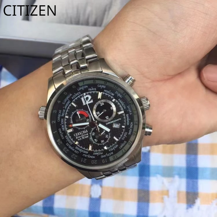 

Citizen Solar Power Men Sports Watches Waterproof Digital Watch Men Luxury Brand Electronic Mens Wrist Watch Relogio Masculino
