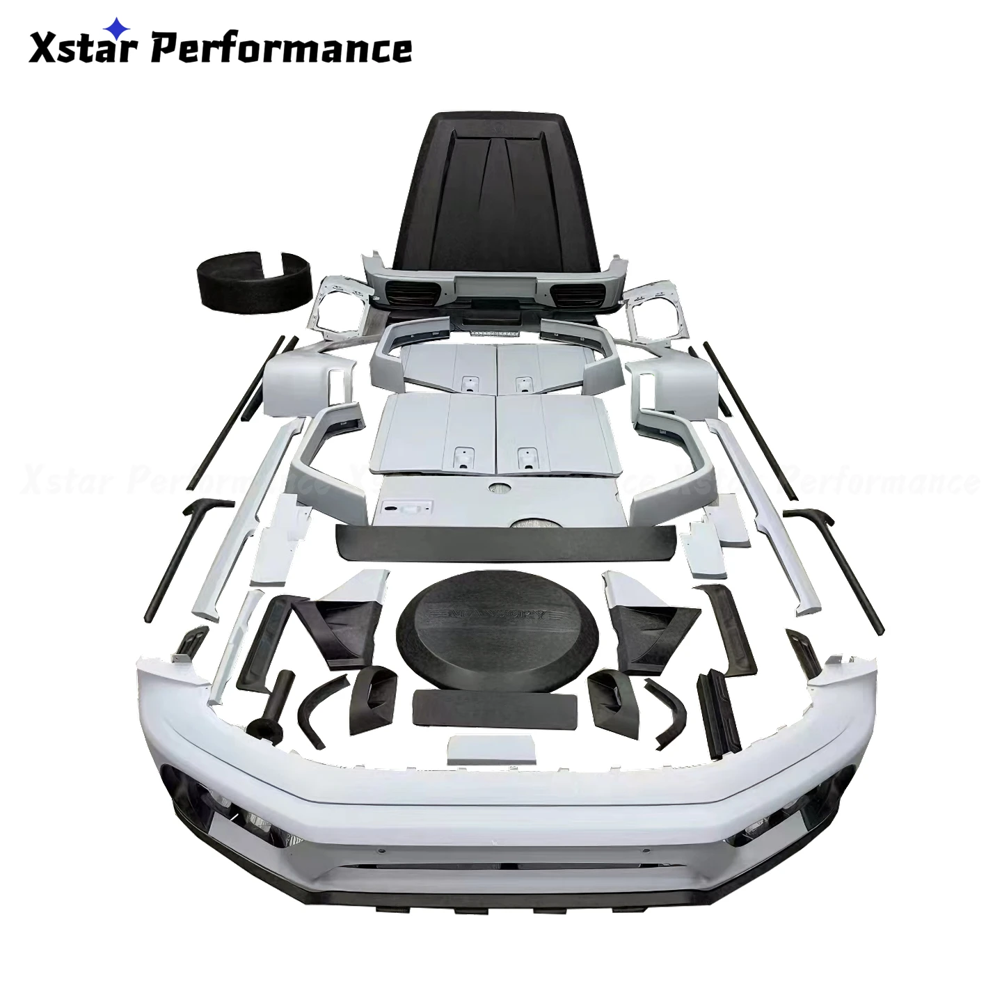 Manso стильный матовый сухой фрез geschmieвai Carbonfaser-karosseries-наборы для Mercedes Benz W464 G63 G500 G550