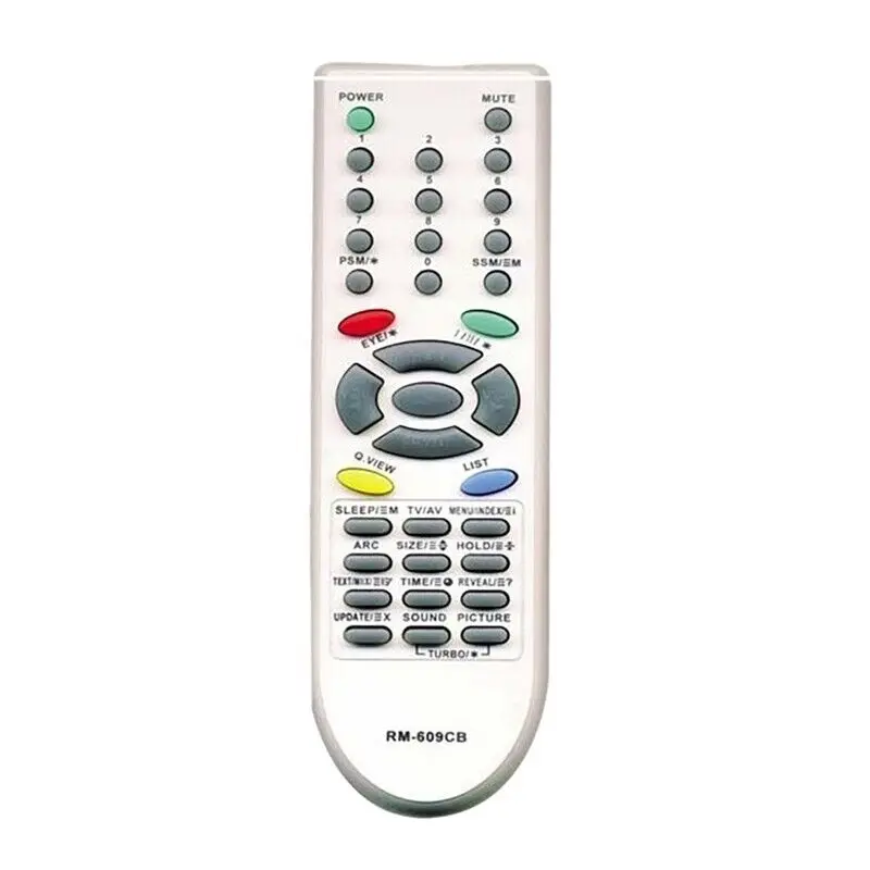 

Replacement 433MHz DC 3V Universal RM-609CB LCD TV Remote Control for 6710V00