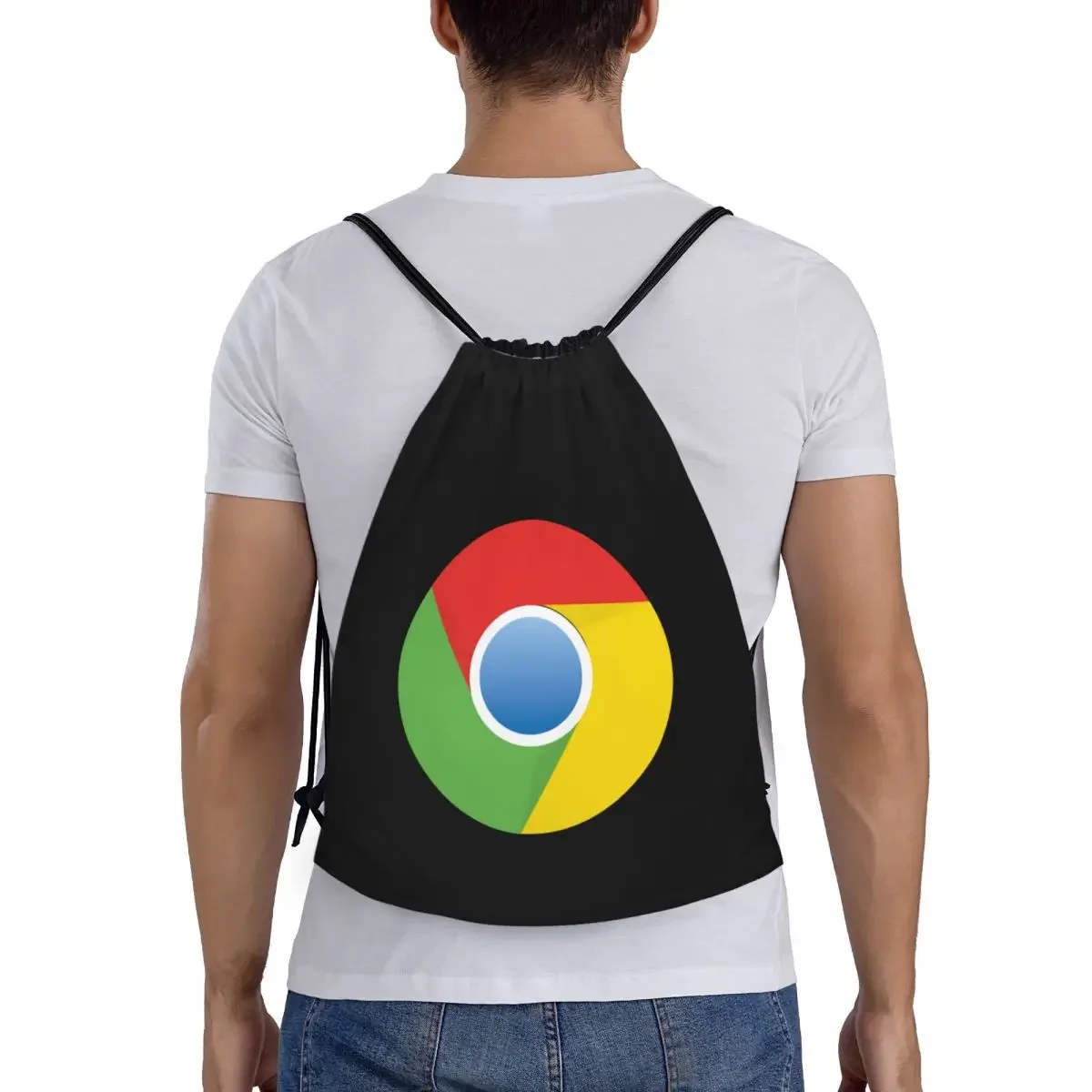 Google Chrome портативные сумки awstring рюкзак для хранения спорта на открытом воздухе