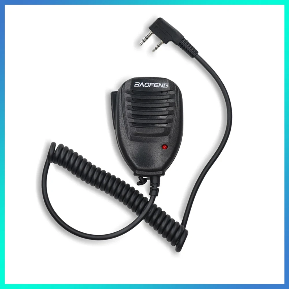 

Handheld Microphone Original Baofeng Walkie Talkie Speaker Microphone UV82 Handy Speaker BF-888S UV-5R UV-5RPro H9 H7 Ham Radio