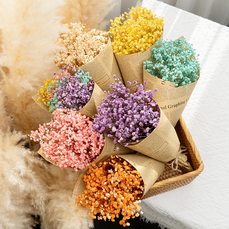 

50 Grams Eternal Flowers Bouquet Bouquet Send Friends Holiday Birthday Gifts Home Home Decorationome Decoration