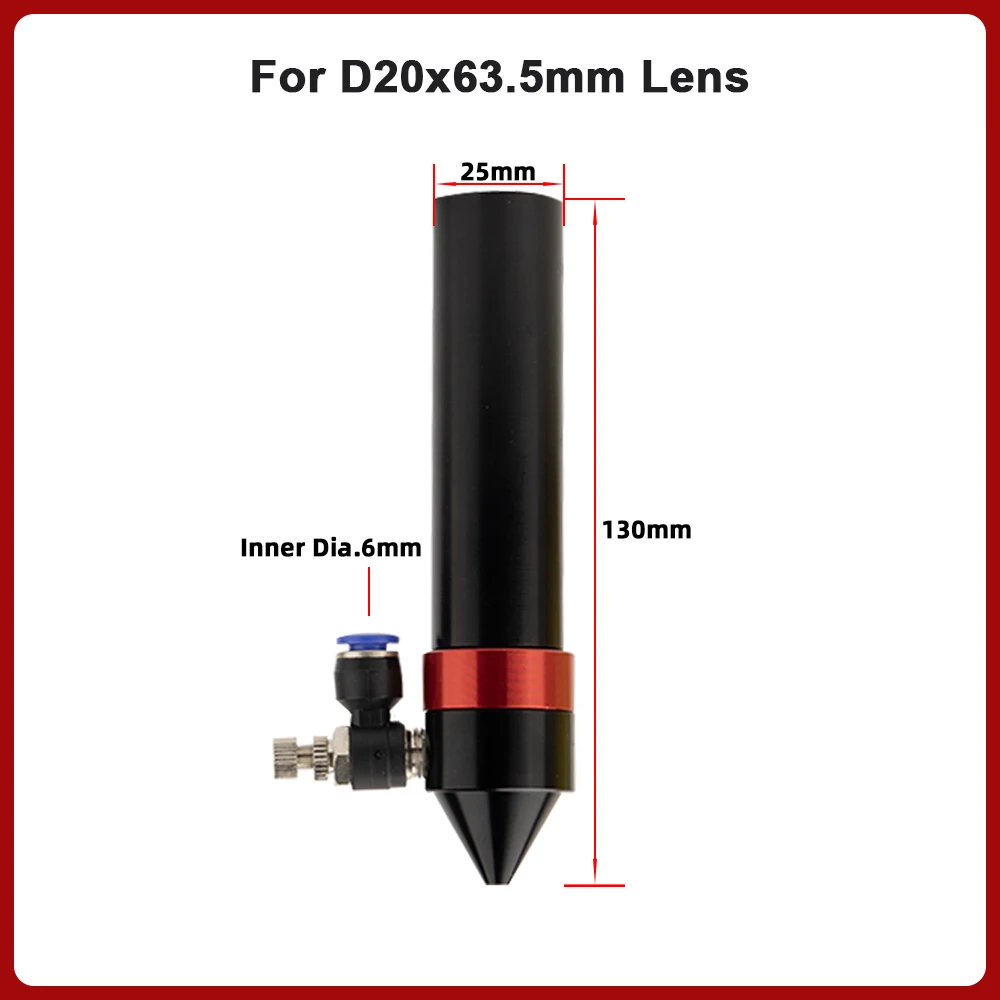 

Насадка для лазерной головки HIPIDIGI 25 мм для гравировального станка CO2