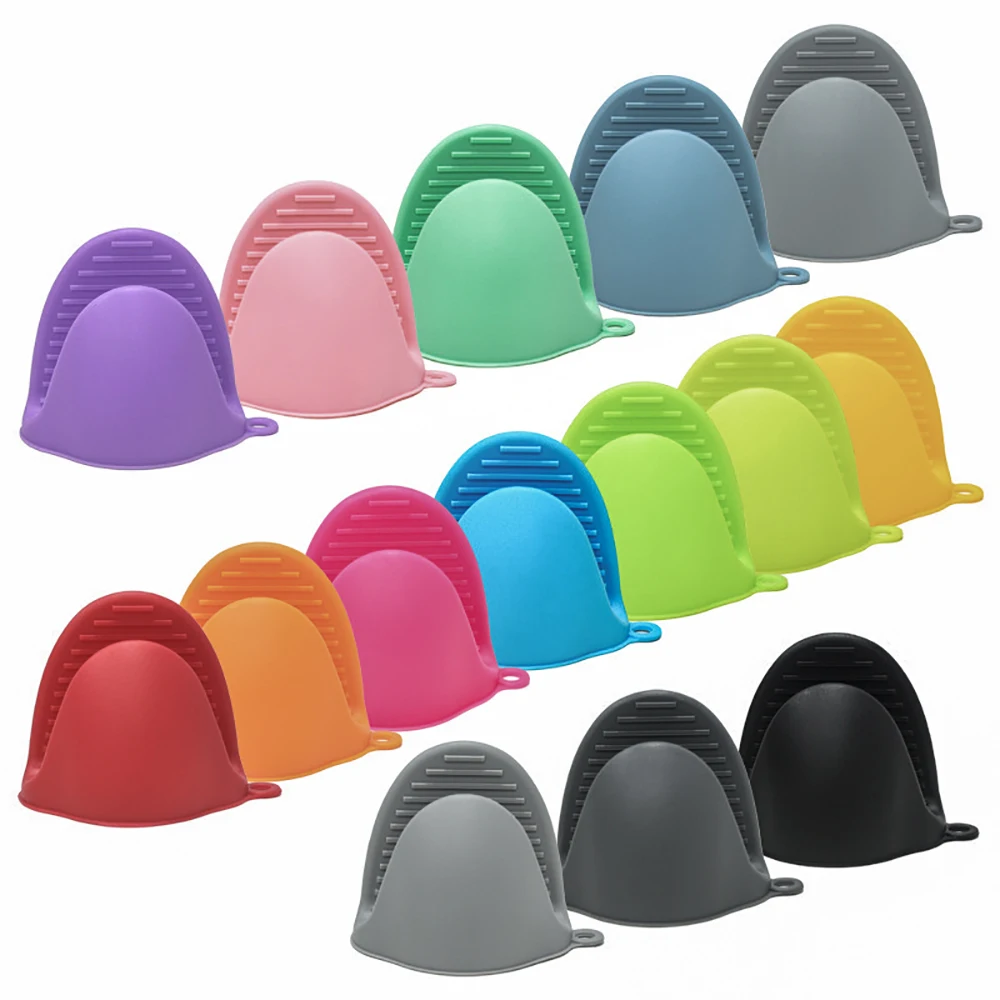 

2 Silicone Insulated Hand Clips, Non-Slip, Anti-Scalding, Heat-Resistant Gloves, Kitchen Supplies, Silicone Gloves