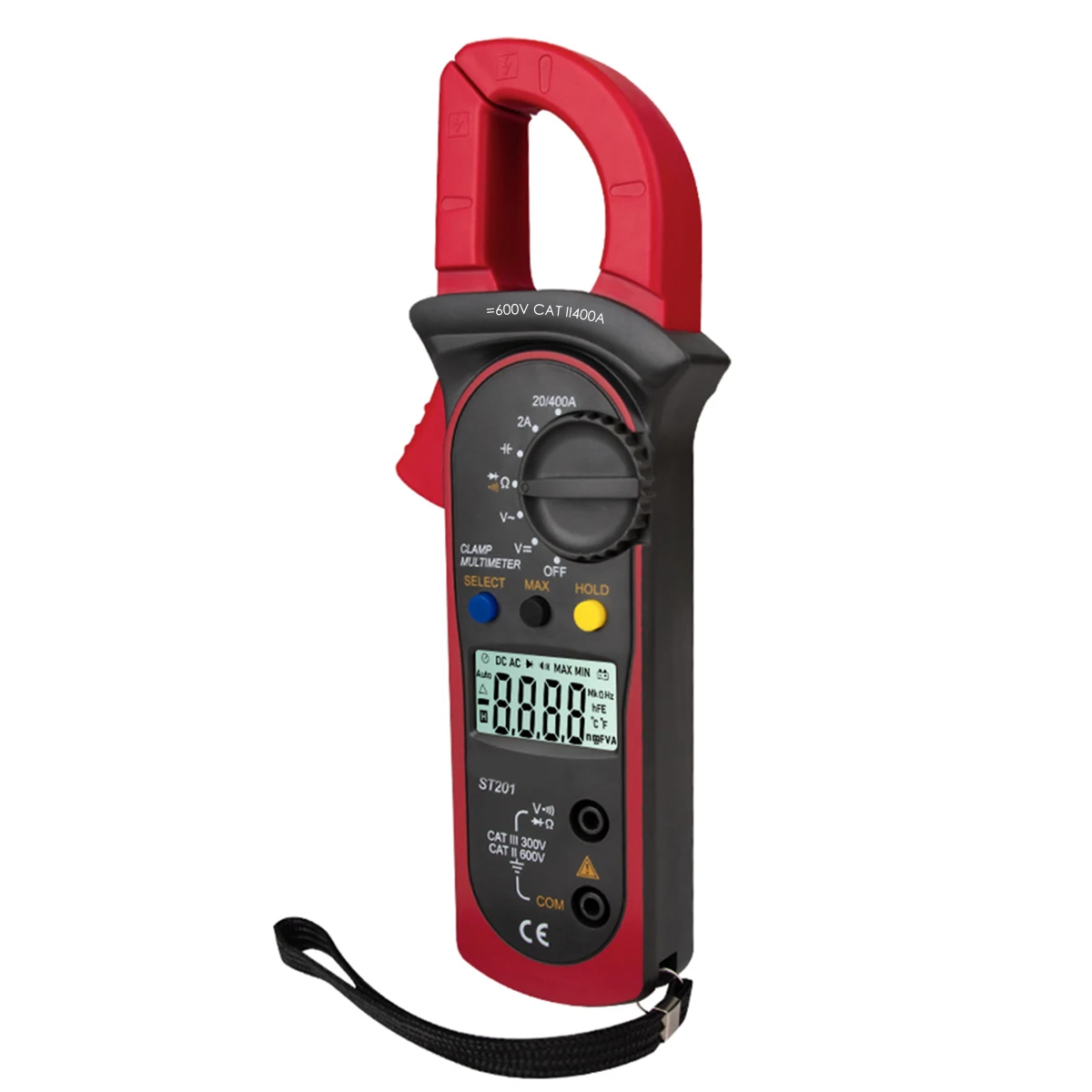 

Digital Multimeter Clamp Ammeter Transistor Tester Capacitor Tester Power Test Automotive Voltage Tester