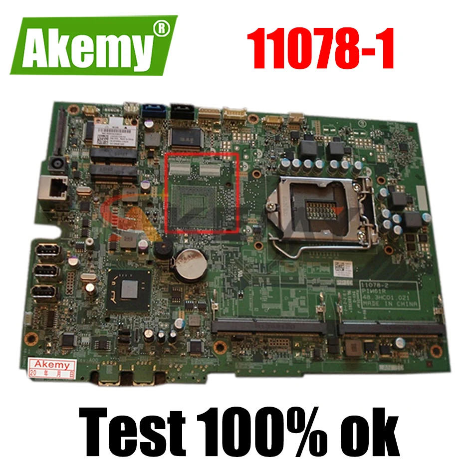 

For Dell Inspiron 2020 AIO Motherboard CN-0MTFWP 0MTFWP MTFWP 11078-1 PIH61R 48.3HC01.011 100% Tested Fast Ship