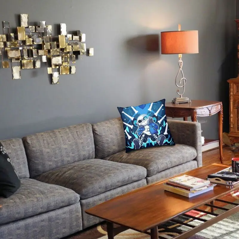 Наволочка для подушки Undertale Sans домашний декор видеоигр искусственная наволочка