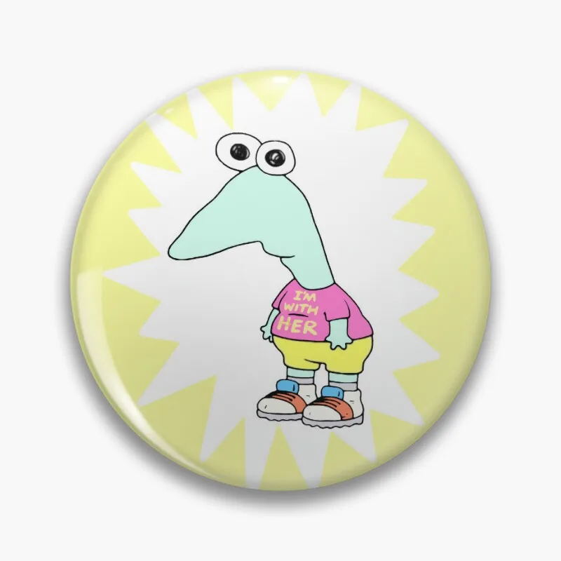 SMORMU улыбающиеся булавки 44 мм Подарочная подвеска подарки аксессуары броши |