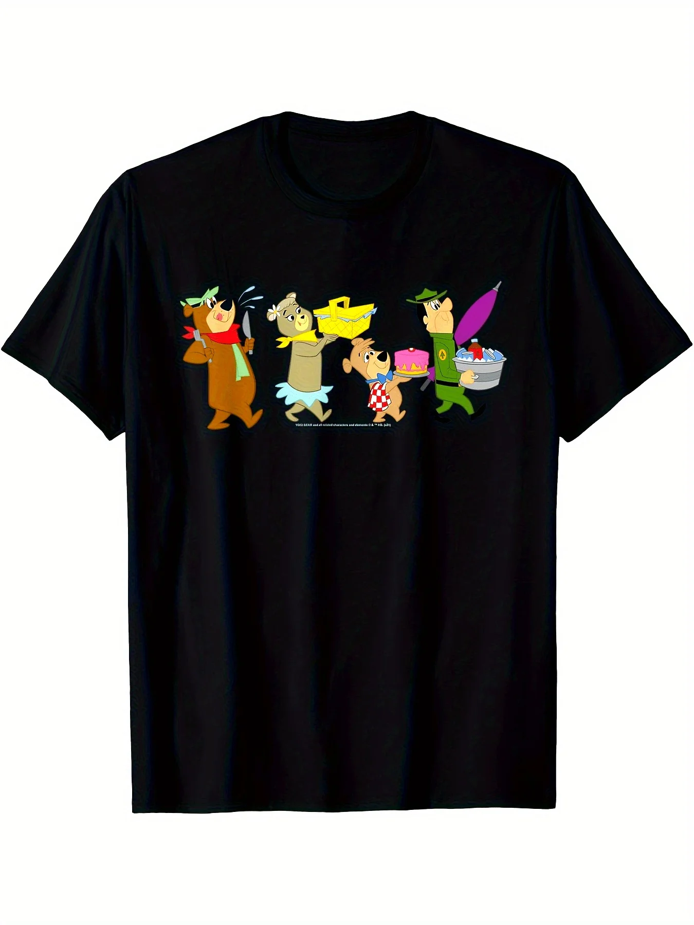 Yogi Bear Marching To The Picnic T-Shirt Men's T-shirts