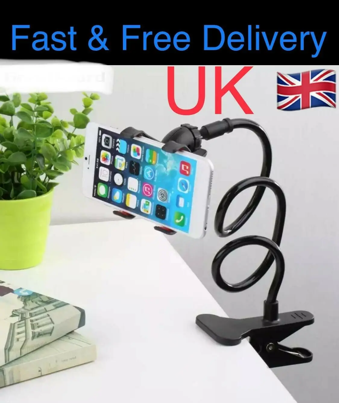 

Universal Adjustable Arm Bed Lazy Phone Holder table Stand Flexible holder offer